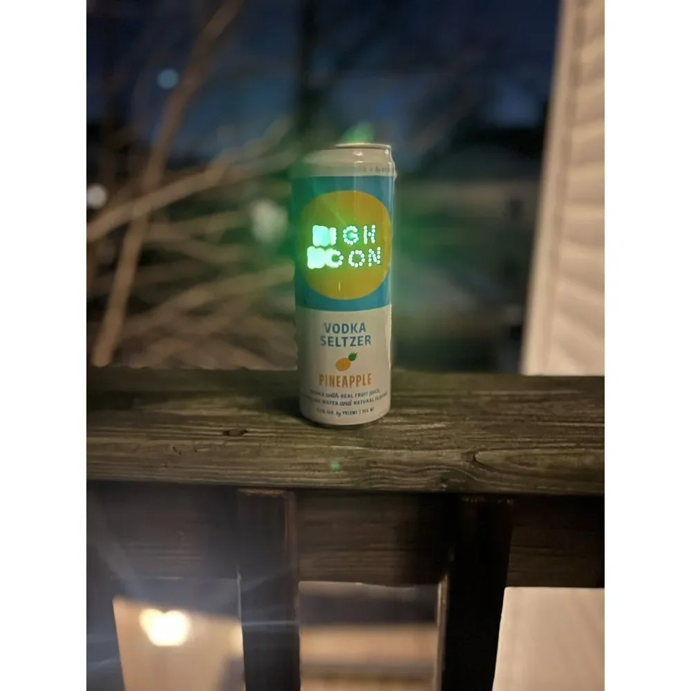 High Noon Seltzer Collective‎ Lamp Can Green Lights